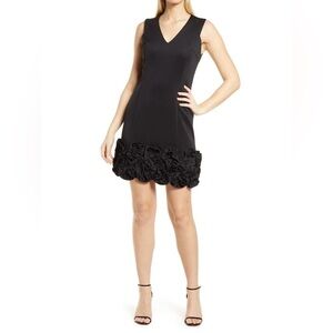 Elegant Black Sleeveless Dress